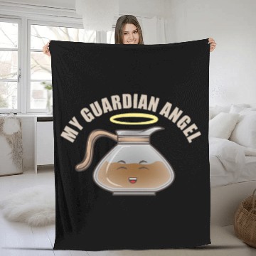 Discover Coffee Fun Pot My Guardian Angel Supernatural caffeines Exorcise Baseball Tees Fleece Blankets