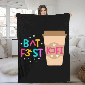 Discover Coffee Fun But First Coffee SLP Speech Language Pathologist Baseball Tees Fleece Blankets