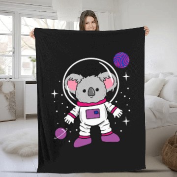 Discover Koala Pet Bisexual Koala In Space Bisexual Pride Baseball Tees Fleece Blankets