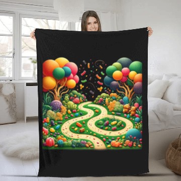 Discover Bear Pet Gummy Bear Garden Baseball Tees Fleece Blankets