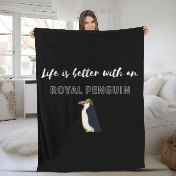 Discover Penguin Pet Life Is Better With An Royal Penguin Fleece Blankets
