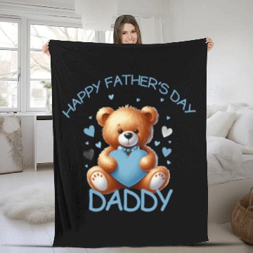 Discover Bear Pet Retro Funny Teddy Bear Happy Father s Day Daddy Boy Men Baseball Tees Fleece Blankets
