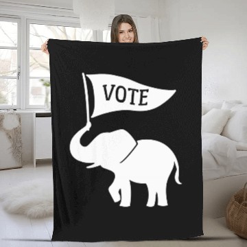 Discover Elephant Pet Republican Party Elephant Baseball Tees Fleece Blankets