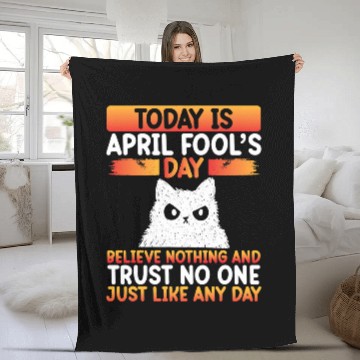 Discover Owl Pet April Fools Day Grumpy Owl Fleece Blankets