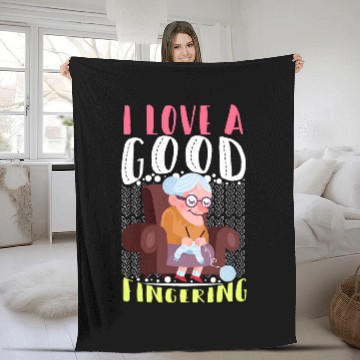 Discover Knitting I Love A Good Fingering Wool Craft Fleece Blankets