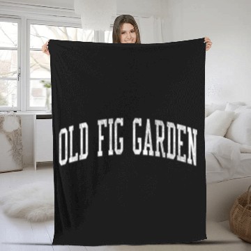 Discover Old Fig Garden CA vintages Athletic Sports JS02 Fleece Blankets