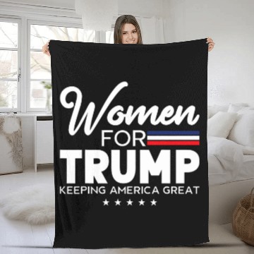 Discover Political Donald Trump Keeping America Great Baseball Tees Fleece Blankets