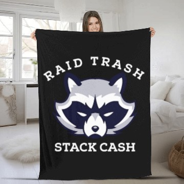 Discover Raccoon Pet Raid Trash Stack Cash Funny Raccoon Gag Gift 3 Baseball Tees Fleece Blankets