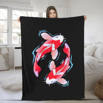 Discover Japan Koi Fish Japanese Tattoo 4 Baseball Tees Fleece Blankets