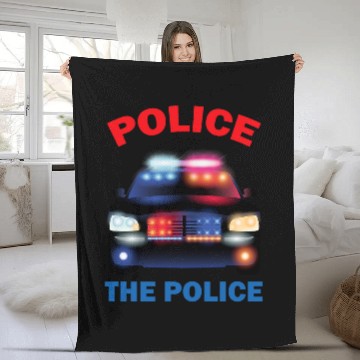Discover Police Job the Police 8 Fleece Blankets