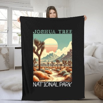 Discover Joshua Tree National Park vintages Hiking Camping Vacation Baseball Tees Fleece Blankets