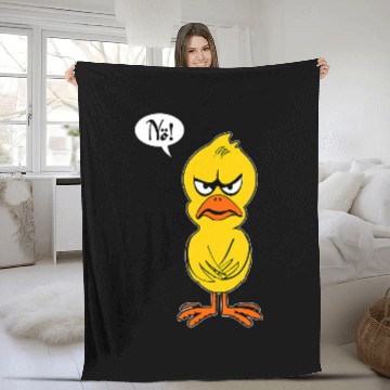 Discover Duck Pet No Duck with clear statement statement Baseball Tees Fleece Blankets