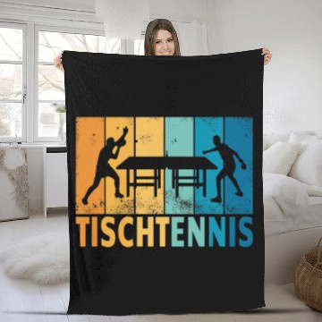 Discover Table tennis accessory gadget for ping pong set as table tennis 10 Fleece Blankets