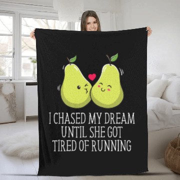 Discover She Got Tired Running Wedding Proposal Groom Engagement 9 Zip Fleece Blankets