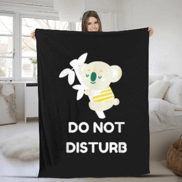 Discover Koala Pet DO NOT DISTURB GOOD VIBE TO PROTECT KOALA ANIMALS Baseball Tees Fleece Blankets