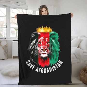 Discover Lion Pet Save Afghanistan Lion Baseball Tees Fleece Blankets