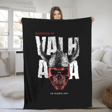 Discover Viking Warrior Odin Viking Fighter Thor Wotan Walhalla 9 Fleece Blankets