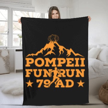 Discover Pompeii Fun Run Geography Volcanologist Volcanology Apparel 1 Baseball Tees Fleece Blankets
