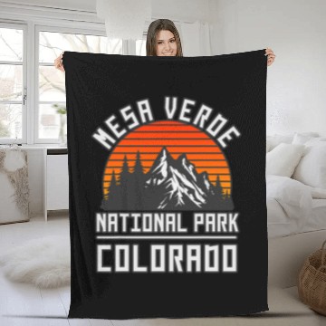 Discover Mesa Verde National Park Colorado Mountain Hiking Outdoors Baseball Tees Fleece Blankets
