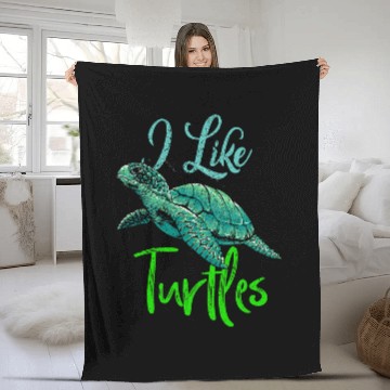 Discover Turtle Pet I Like Turtles Tortoise Reptile Funny Sea Turtle Lover Baseball Tees Fleece Blankets
