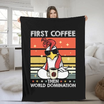 Discover Chicken Lover Cock Coffee Sunglasses Farmer 2Farming Rooster Fleece Blankets