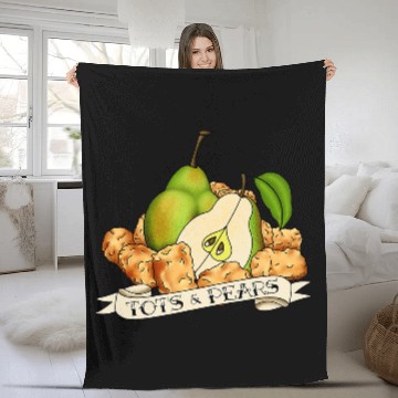 Discover Old School Tattoo Tots and Pears thoughts and prayers Fleece Blankets