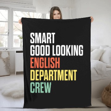 Discover English Department Teacher School Staff 32 Fleece Blankets