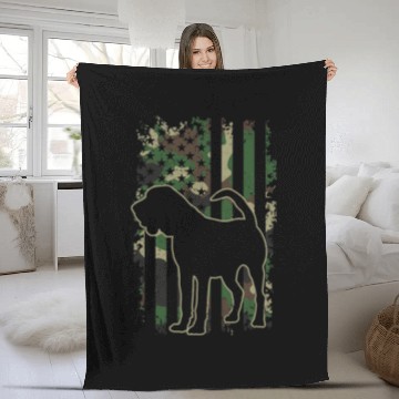 Discover Bloodhound dog breed lover vintages US camouflage flag Baseball Tees Fleece Blankets