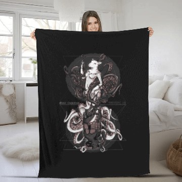 Discover As Above So Below OctoOvis Zip Fleece Blankets