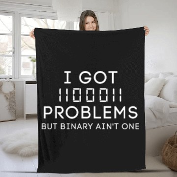 Discover Funny Nerd Math Engineer Programmer Computer Science Fleece Blankets