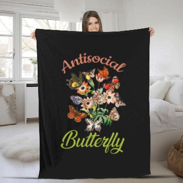 Discover Fairy Grunge Fairycore Aesthetic Cottagecore Butterfly 21 3 Fleece Blankets