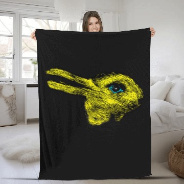 Discover Duck Pet Rabbit Fleece Blankets