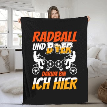 Discover Cycling and beer thats why Im here Baseball Tees Fleece Blankets