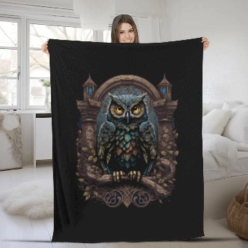 Discover Owl Pet Gothic Owl Witchcore Aesthetic Witchcraft Occult 1 Baseball Tees Fleece Blankets