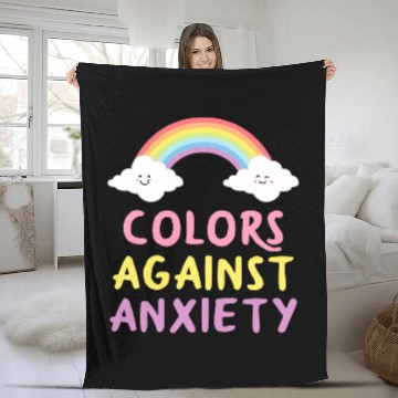 Discover Pastel Rainbow Aesthetic I Yami Kawaii Zip Fleece Blankets