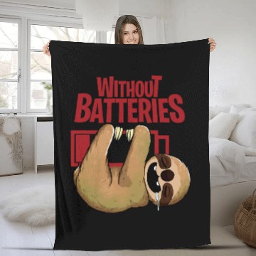 Discover Sloth Pet Tired Sloth Without Batteries Funny Gift for Tired Mom Dad Baseball Tees Fleece Blankets