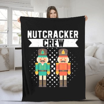 Discover Ballet Dance Nutcracker Crew Baseball Tees Fleece Blankets
