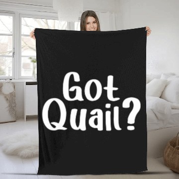 Discover Got Quail Love Quails Birds Lover Quail Hunting Hunter Baseball Tees Fleece Blankets