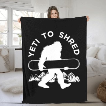 Discover Skiing Ski Snowboarder yetis T Mountain Snowman Snowboard Fleece Blankets Baseball Tees