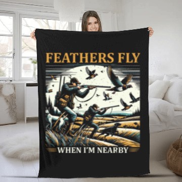 Discover Quail Hunting Season Quail Shooting Bird Hunter Baseball Tees Fleece Blankets