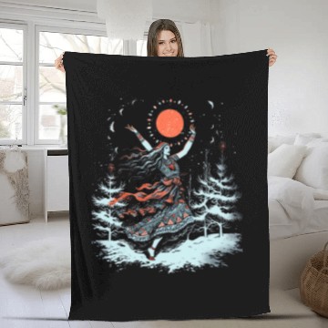 Discover Van Gogh Style Winter Solstice Christmas Dance Fashion 3 Baseball Tees Fleece Blankets
