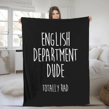 Discover English Department Teacher School Staff 43 Baseball Tees Fleece Blankets