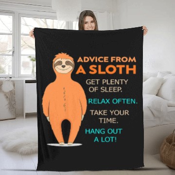 Discover Sloth Pet ADVICE FROM SLOTH FUNNY GIFT MEN WOMEN Baseball Jerseys Fleece Blankets