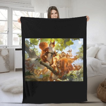 Discover Squirrel Pet Magic The Gathering Squirrel Mob Graphic 1 Baseball Tees Fleece Blankets