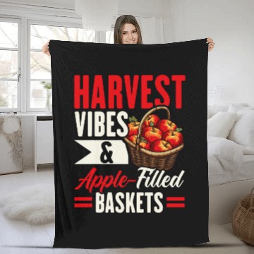 Discover Apple Picking Apple Tree Apple Fruit Lover Apple Farmer 29 Fleece Blankets