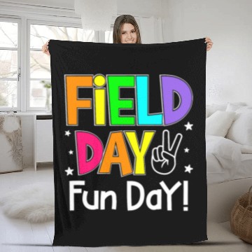 Discover Field Trip Fun Day 2for Adults Teacher Math Teacher Men Fleece Blankets