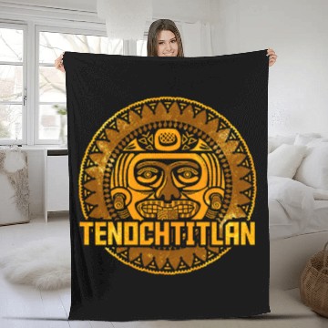 Discover Aztec Calendar Mexican Native Mayas Mayans Art Tenochtitlan 21 Baseball Tees Fleece Blankets