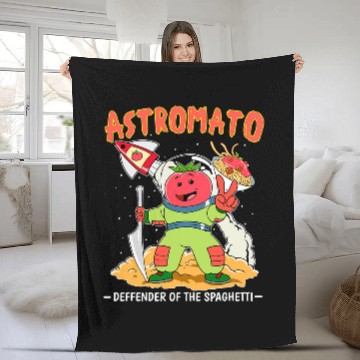 Discover Lacrosse Gift Funny Astro Tomato Spaghetti Defender Pasta Spaceman Baseball Tees Fleece Blankets