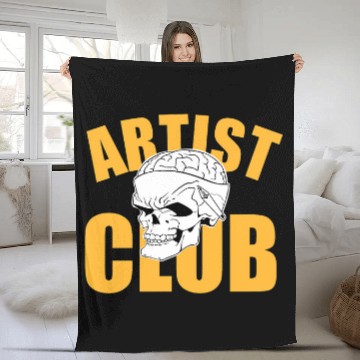 Discover Artist Club Gold Fleece Blankets