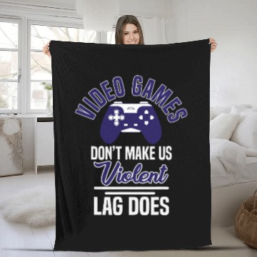 Discover Gamer and Gaming Fleece Blankets